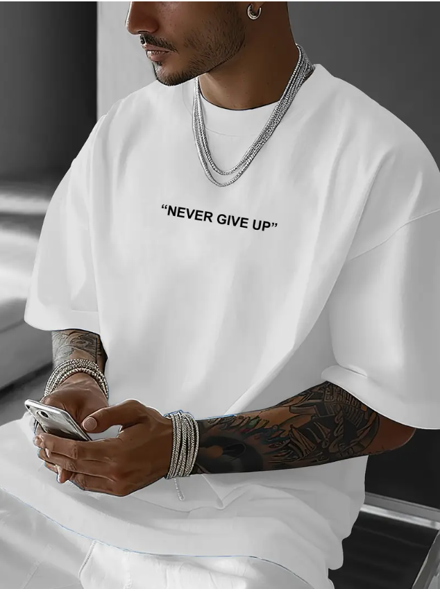 Never Give Up T-shirt