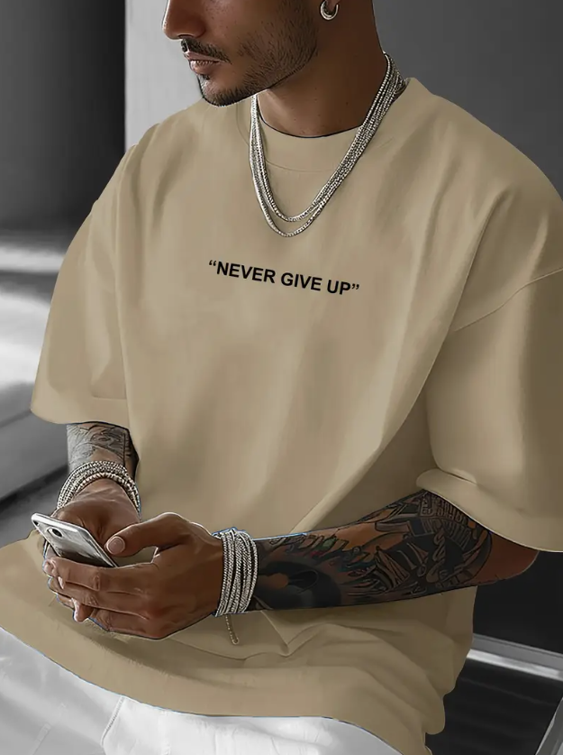 Never Give Up T-shirt